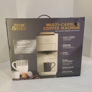 Thyme & Table Multi-Capsule Coffee Machine Green KCup Nespresso TT2250R-ECOM New